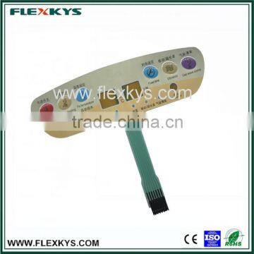 Pillow embossing new keypad switch membrane with contact pills