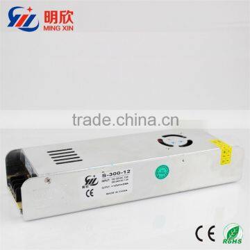 300W 12v 25a dc mini led power supply in china