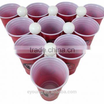 Disposable 16oz ps Plastic Blue Party Cups photo-3