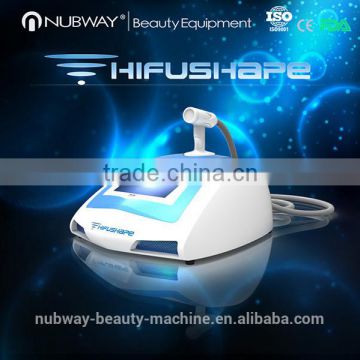 Waist Shaping Brilliant Results Portable Hifu Skin Tightening Ultrasound Body Sulpting Machine 4MHZ