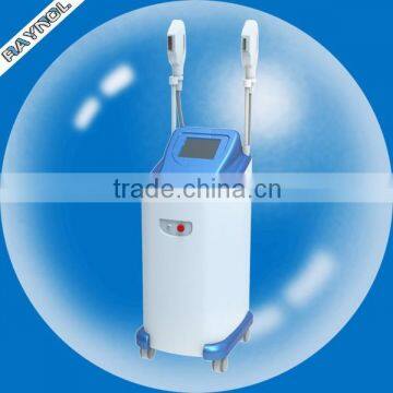 2 Handpieces Super Hair Removal IPL SHR Laser