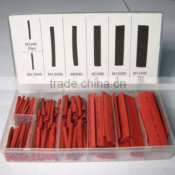 127 Pcs Assorted Heat Shrink Tube kit