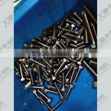 Inconel718 bolts hex uns n07718 hex cap bolt 2.4668 screws