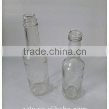 115ml 180ml small round food grade glass seasoning empty bottle