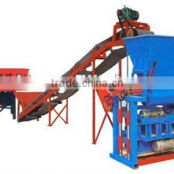 Semi-automatic cement brick making machine