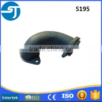 12hp Changzhou tractor spare parts iron S195 intake pipe