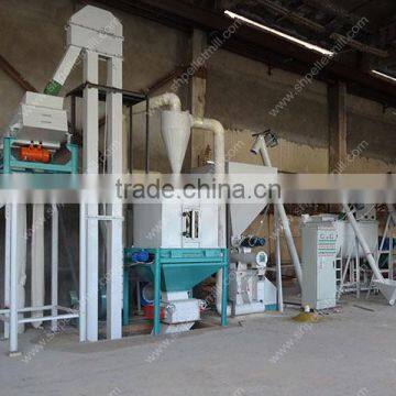 Hot sale and High capacity animal feed pellet production line