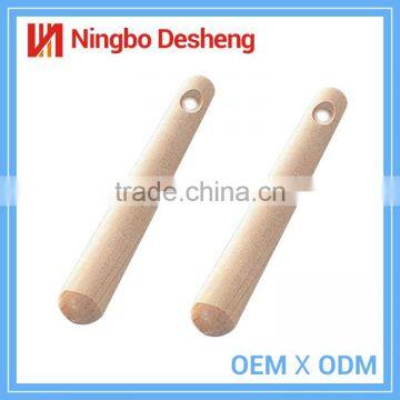 Wholesale high quality cheap cooking kitchen fondant baking dough tools wooden rolling pin