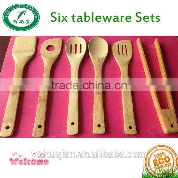 Heath kitchen cooking utensils bamboo utensil set from China