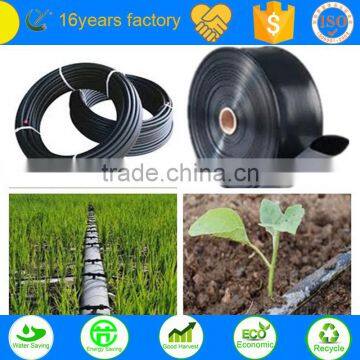 Drip irrigation system/irrigation pipe in rubber plastic