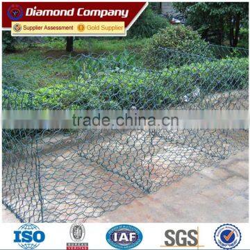 alibaba best seller gabion box/gabion basket/hexagonal wire mesh with China manufacture