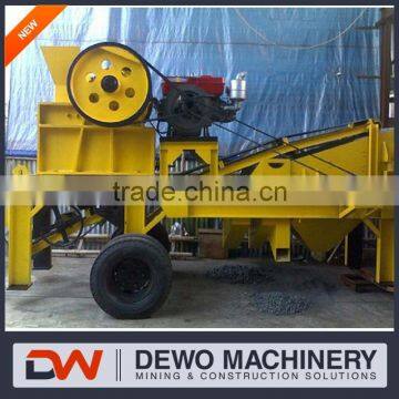 equipments producing portable mini diesel engine Crusher