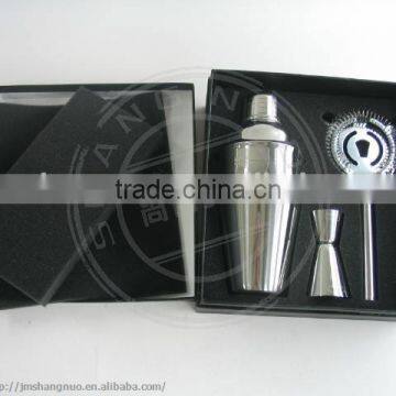 gift set stainless steel wine cocktail shaker