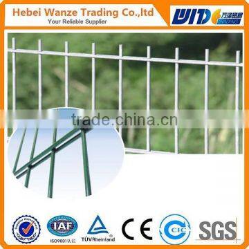 Powder Coated/Galvanized Double Wire Mesh Fence/6/4/6 Fence(Factory)