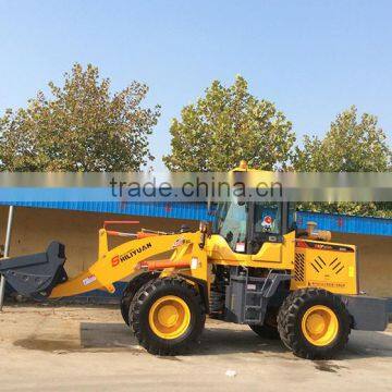 China New Condition 3.0T Small Front End Loader With Deutz Engine and Big Tire photo-3