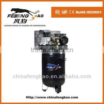 Vertical belt drive air compressor