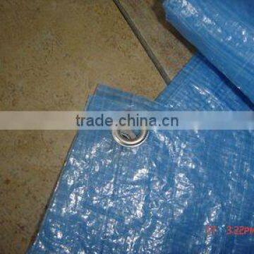 pe fabric blue material tarpaulin roll