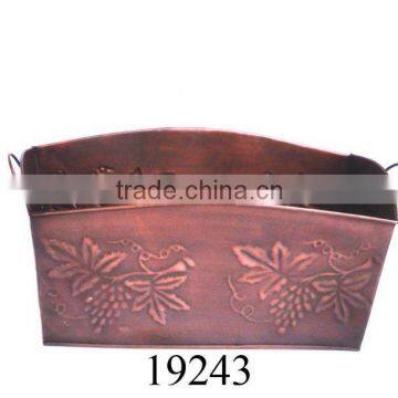 Iron decorative planter - 19243