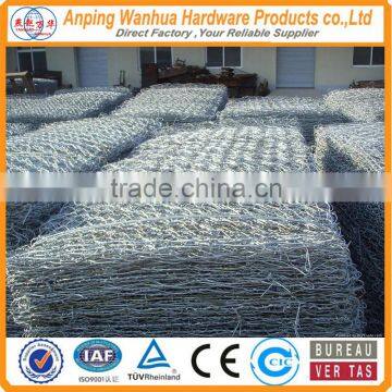 Hot dipped galvanized reno mattress gabion cage with TUV certificate