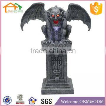 Factory Custom made best home decoration gift polyresin resin halloween animated props