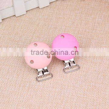 Wholesale Silicone Silicone Rounded Shape Clip Assemble With Pacify photo-4