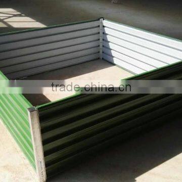 Modern style eco friendly steel framing garden bed