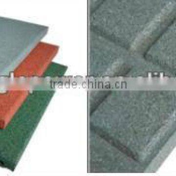 High Quality Pin-hole Outdoor Rubber Tiles