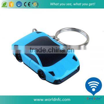 Car Model Waterproof 125Khz Hitag 2 RFID Keyfob/ Keychain/ Key Tag photo-2