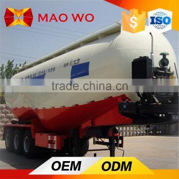 Manufucturer high quality powder tank trailer , bulk cement trailer