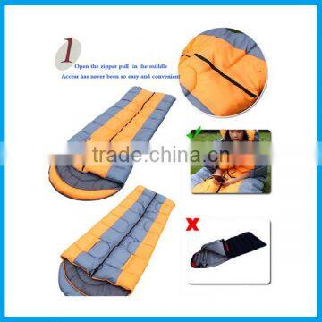 Lightweight Outdoor Camping Warm Flannel Adult Sleeping Bags for Three Seasons photo-2