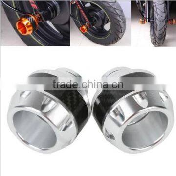 Brand NEW Silver CNC Frame Sliders Crash Protector For Yamaha Moped Scooter