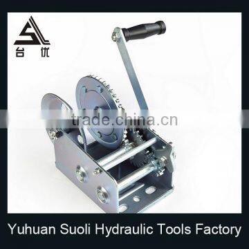 Manufacturer 600lbs Samll Hand Manual Mechanical Galvanized Winch photo-6