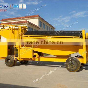 Diesel Engine Mobile Gold Trommel Mining Machine for Small Miner photo-2