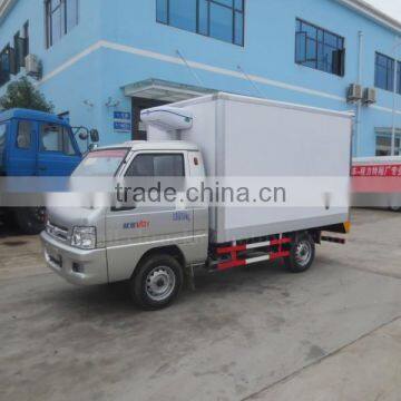 4*2 Gasoline FORLAND 1ton Mini Refrigerated Van Truck photo-2