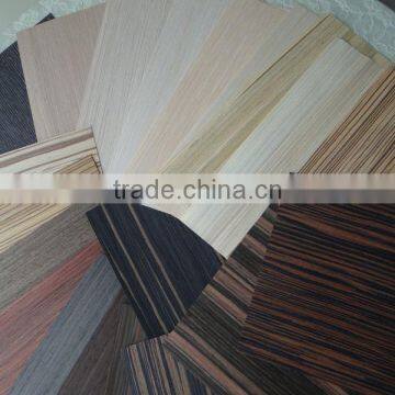 linyi factory 0.30mm high quality artificial face vener engineered face veneer with grade A EV face veneer