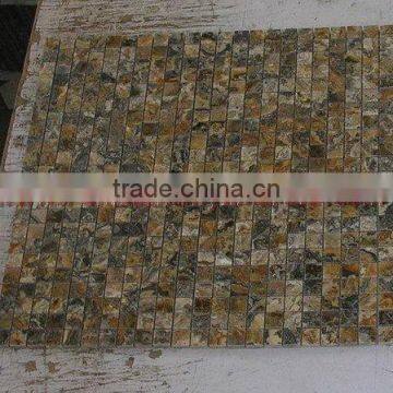 UNIQUE JAGUAR MARBLE MOSAIC TILES photo-2