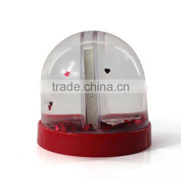 Polyresin Custom Romantic Wedding Picture Insert Snow Globe photo-2