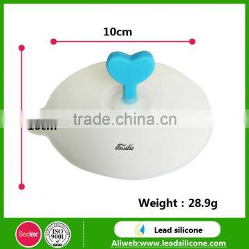 Silicone Rubber Coffee Cup Lid,Food Grage Silicone Cup Cover photo-3
