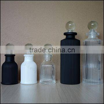 wholesale unique small MOQ short delivery glass perfume bottle