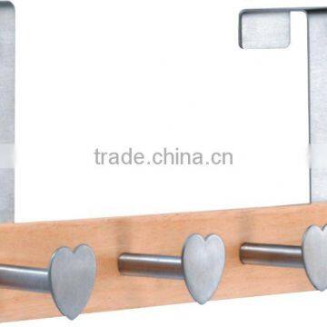 Bathroom Stainless Steel Wall Mounted Clothes Hook With 4 Hooks photo-4