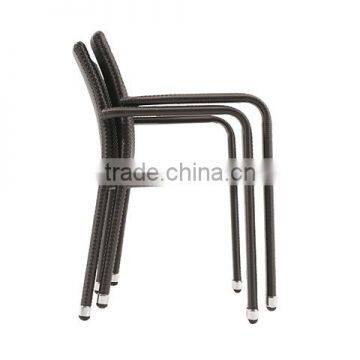 2017 Trade Assurance Outdoor Cheap Ergonomic Synthetic Rattan Aluminium Simple Design Armchairs on Sale photo-3