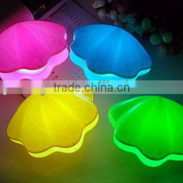 Supply Creative Fashion Colorful Pearl Shell USB Charging Night Light photo-5