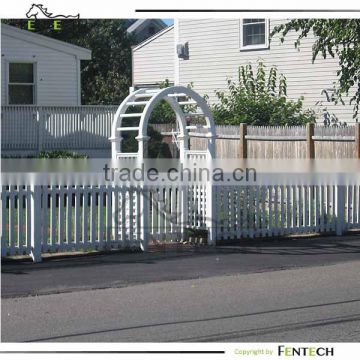 Customized high quality low cost arch picket fence