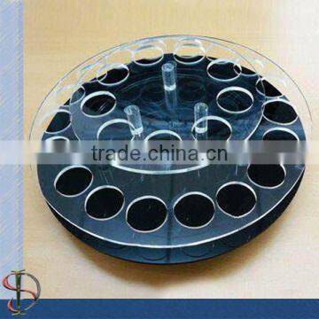 Acrylic 2-Layer 27-Hole Bottles Display Stand