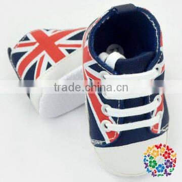 2015Hot Sale Toddler Baby Boy Girl Union Jack Printed Soft Baby Shoes Lovely Cheap Prewalker Baby Shoe Size 0-12 photo-4