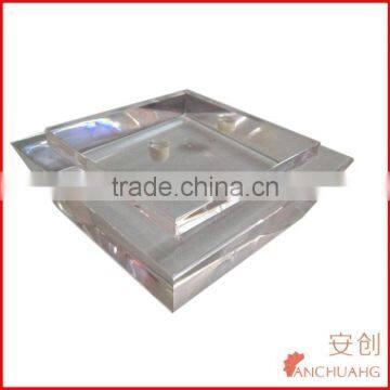 plexiglass contempary sofa leg