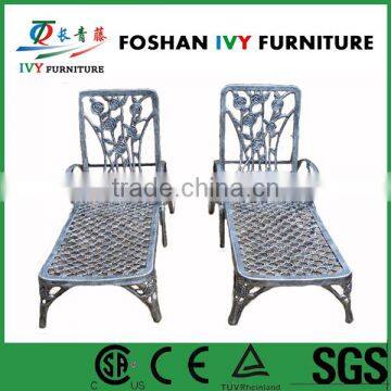 patio cast aluminum outdoor furniture lounge set