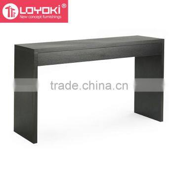 European Classic Style High Quality Wood Side Table New Design MDF Wooden Console Table photo-5