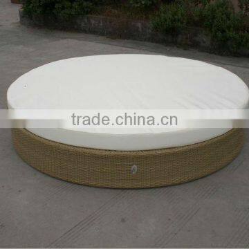 Cheap Outdoor Rattan Round Bed photo-2