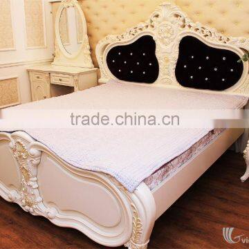 Luxurious Plain Color Silk Blanket With Sewing, 100% Handicraft in Vietnam, Blanket and Pillow Cover photo-4